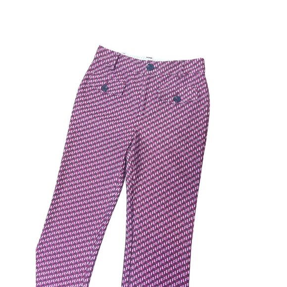 Anthropologie The Essential Slim Flared Pants Size 0 - Picture 4 of 7